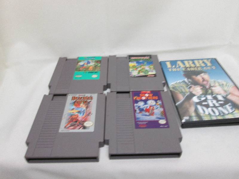 Lot of 4 Nintendo games, see pictur...