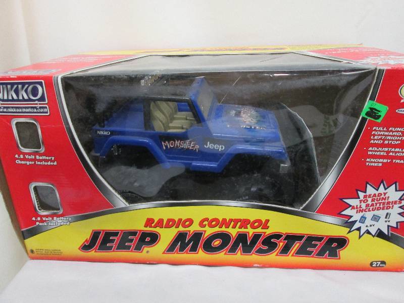 Radio controlled Jeep Monster...