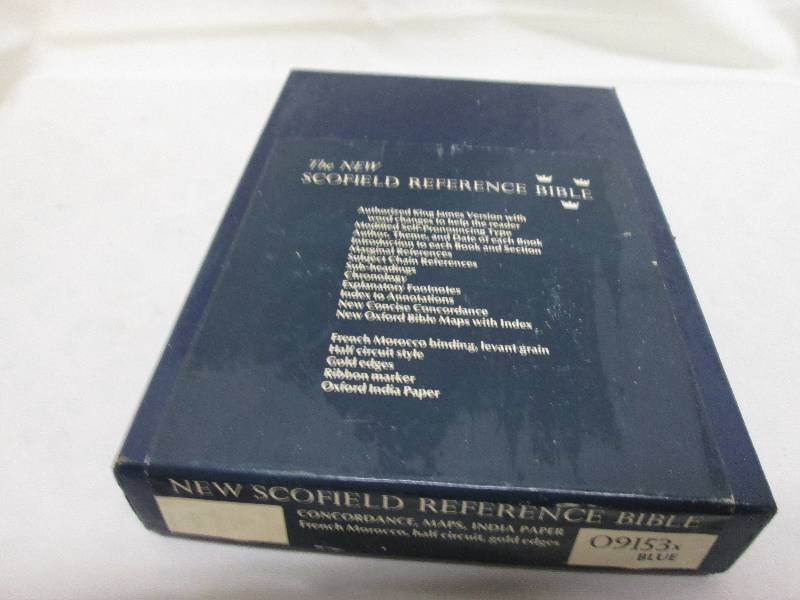 Scofield Reference Bible...