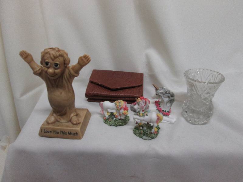 Cute Figurine, 3 piece Unicorn set,...