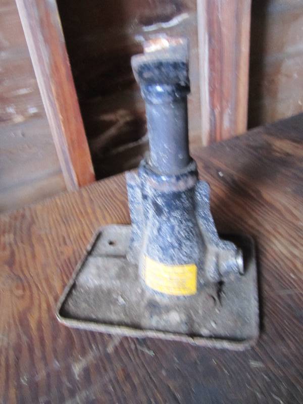 vintage car jack...