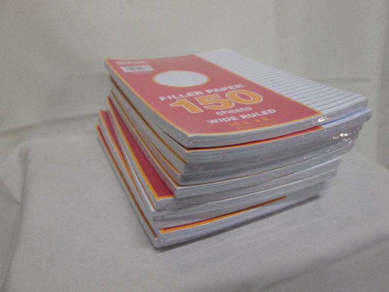lot 330 image: Lot of 10 pkgs Filler Paper  wide r...