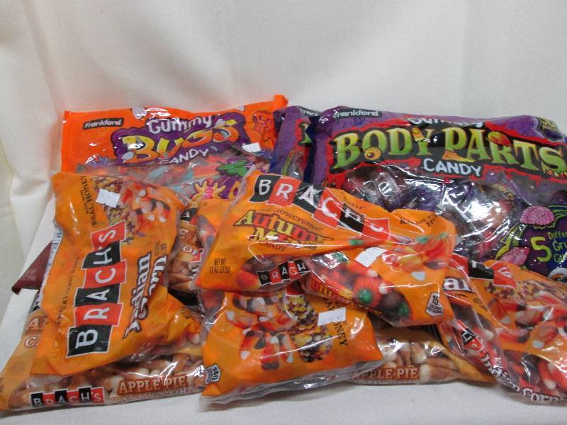 lot 339 image: Candy 1 bag Bugs , 2 bags Body Par...