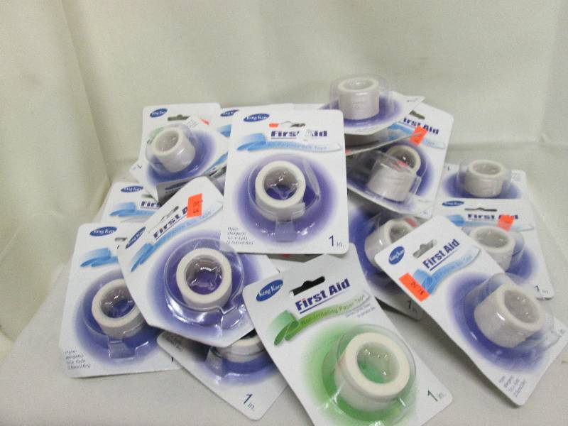 lot 42 image: Large lot first aid tape includes 1...
