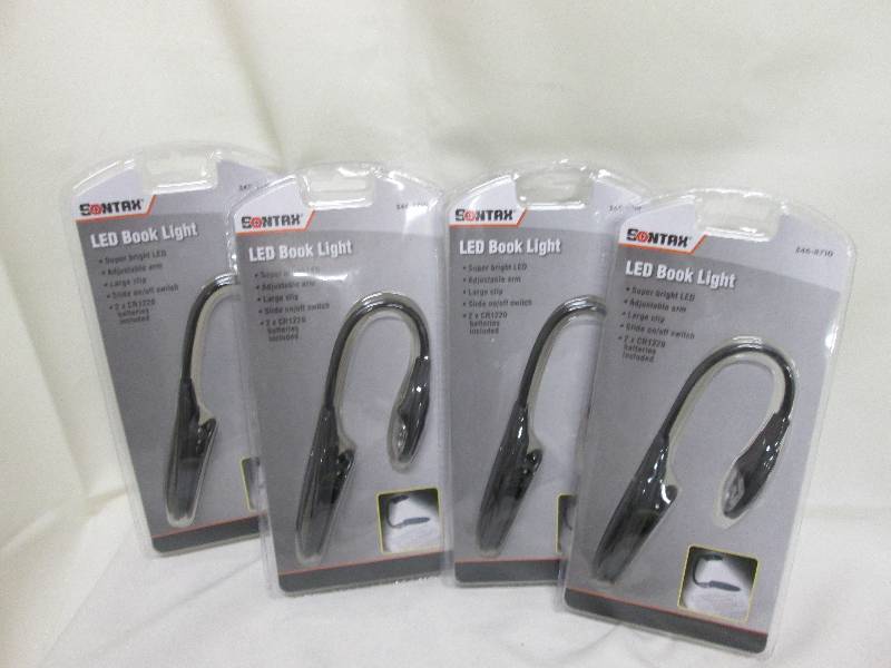 lot 66 image: Lot of 4 LED book lights...