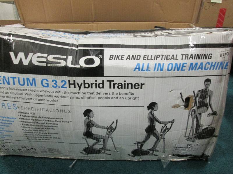 lot 86 image: Wesloh Momentum G3.2 Hybrid Trainer...