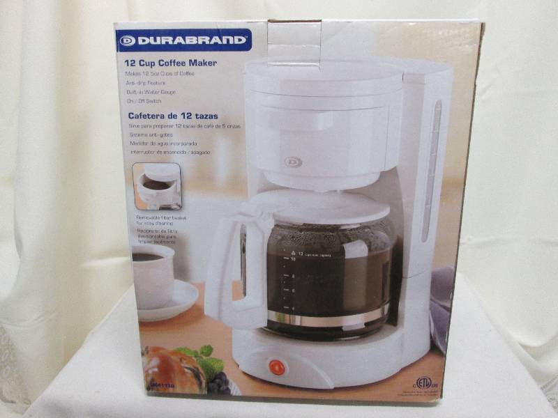 lot 131 image: Durabrand 12 cup coffee  maker...