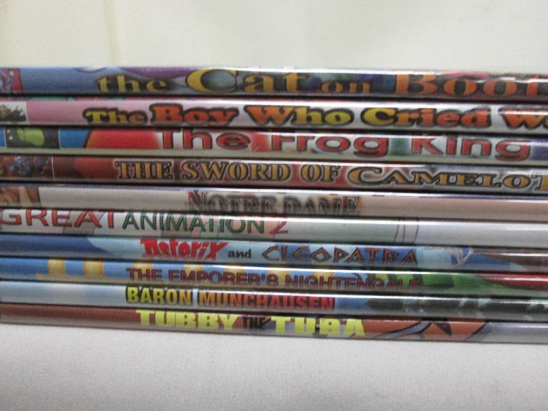 lot 140 image: Lot of 10 assorted unopened DVDs...