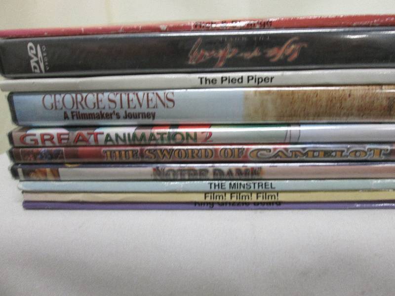lot 149 image: Lot of 10 assorted unopened DVDs...