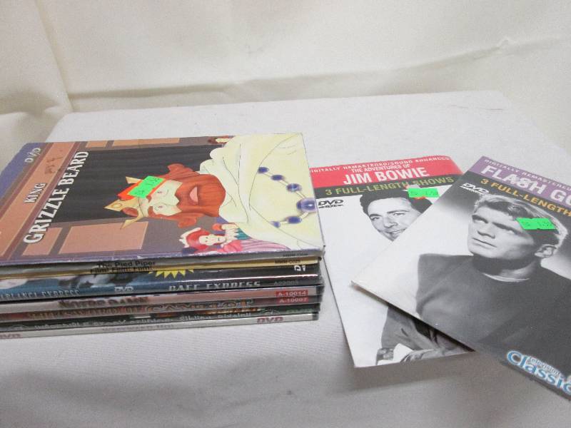 lot 150 image: Lot of 10 assorted unopened DVDs...