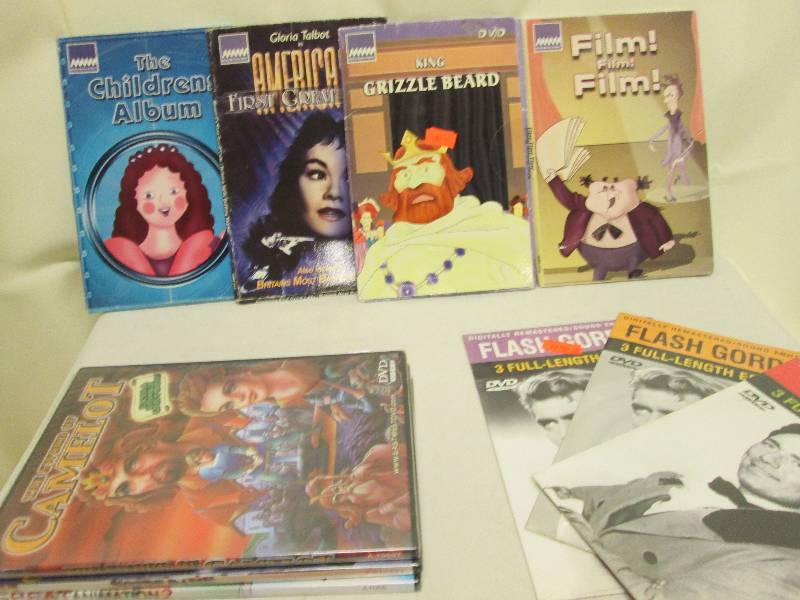 lot 153 image: Lot of 10 assorted unopened DVDs...