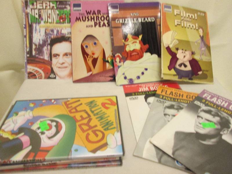 lot 154 image: Lot of 10 assorted unopened DVDs...