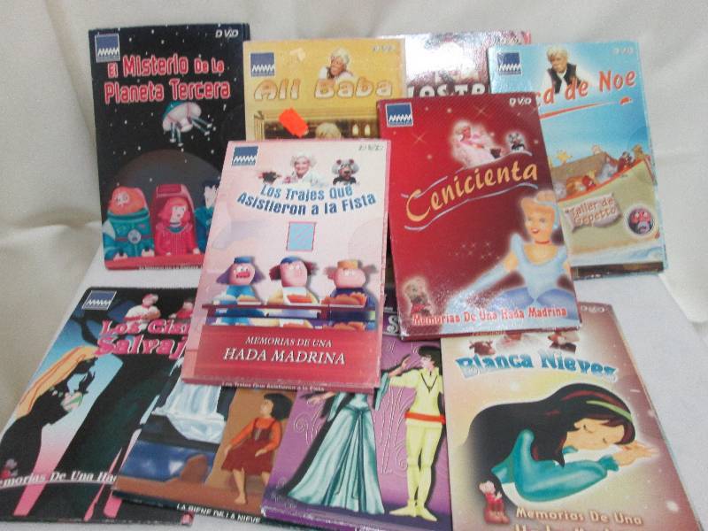 lot 157 image: Lot of 10 assorted unopened DVDs  ...