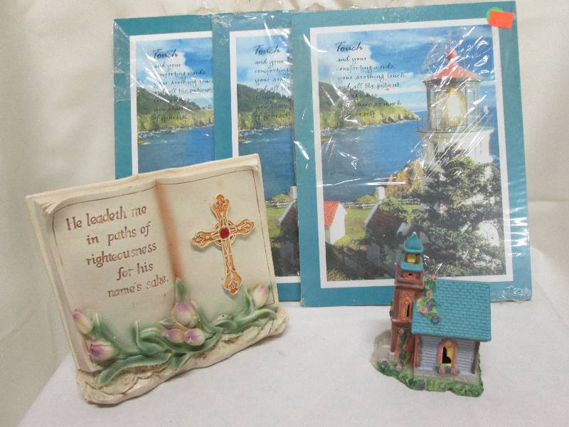 lot 166 image: 3 Lighthouse Inspirational pictures...