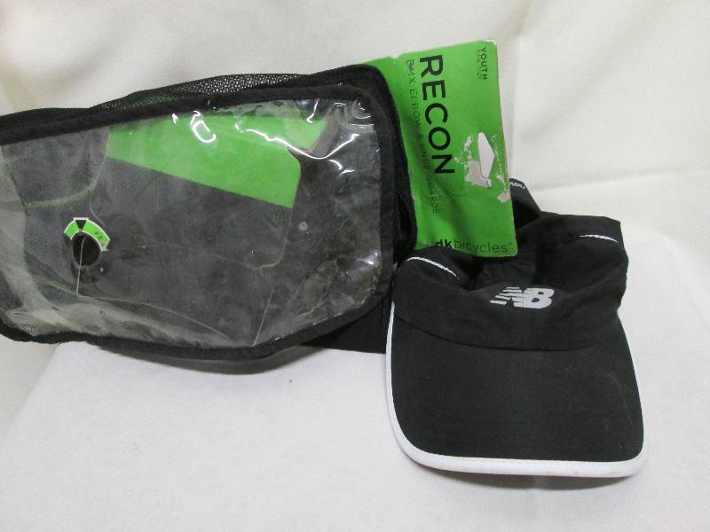 lot 192 image: Elbowknee pads, NewBalance cap...