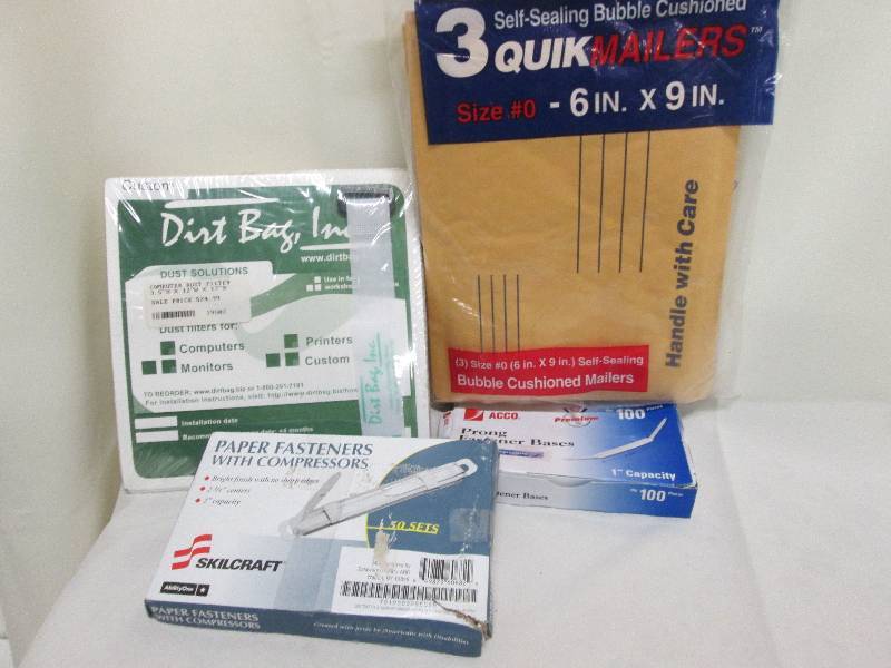 lot 263 image: Computer dust filters, 3 Quik maile...