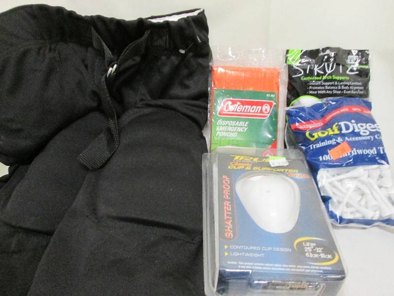 lot 266 image: 2XL Youth football pants, emergency...