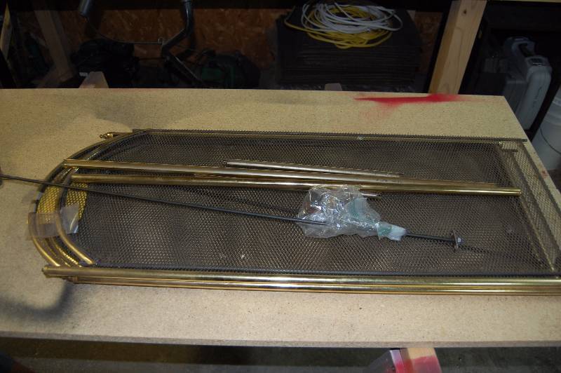 lot 57 image: Fire Place Screen