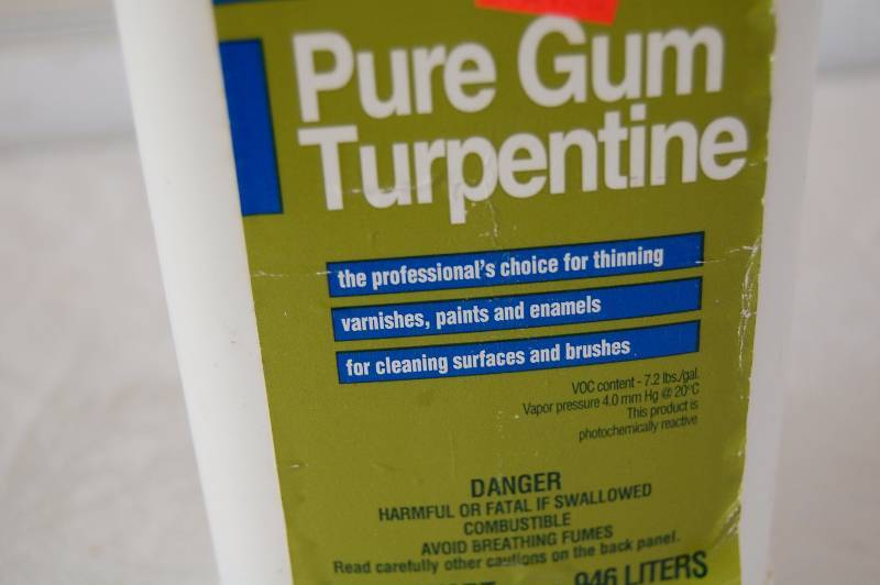 lot 129 image: Pure Gum Turpentine