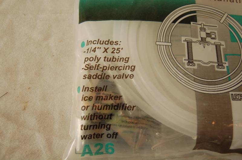 lot 169 image: IcemakerHumidifier Installation Kit