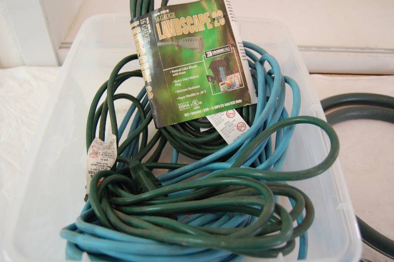 lot 246 image: Cords and Hose