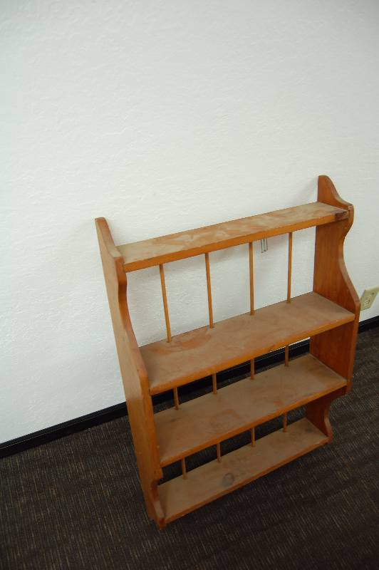 lot 270 image: Wooden Shelf