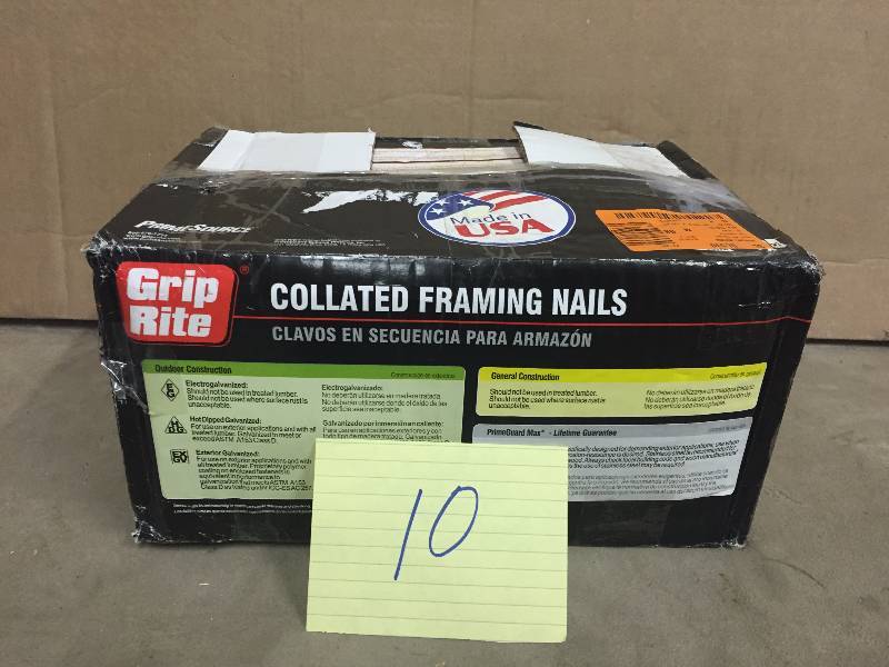 lot 10 image: Collated Framing Nails