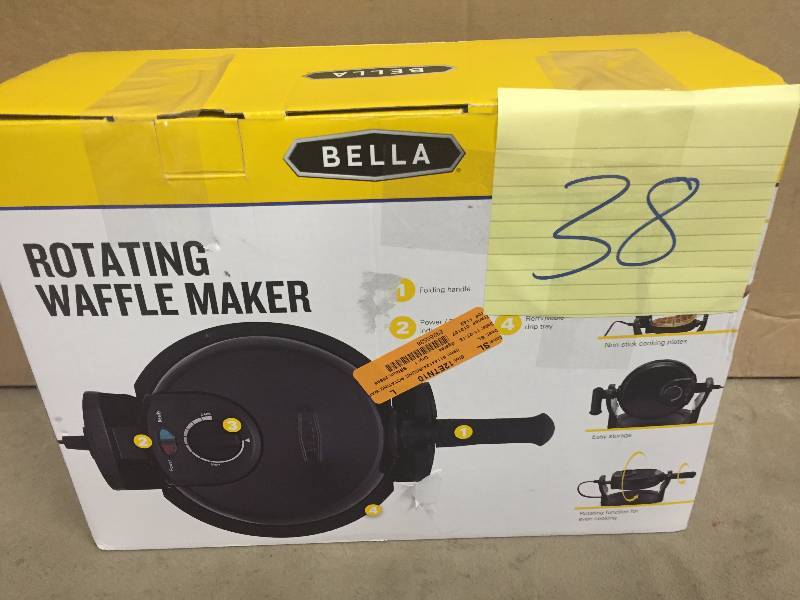 lot 38 image: Rotating Waffle Maker tested works