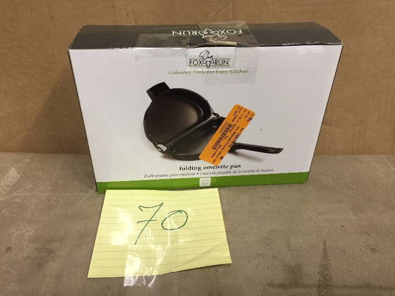 lot 70 image: Folding Omellete Pan New