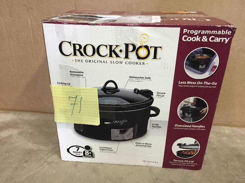 lot 71 image: Crock Pot - Crock and Carry new tested