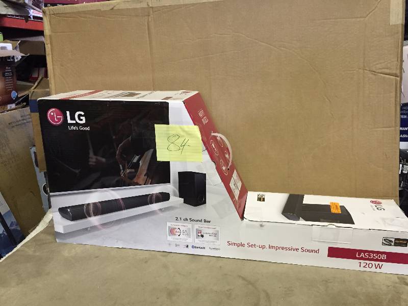 lot 84 image: LG SoundBar New