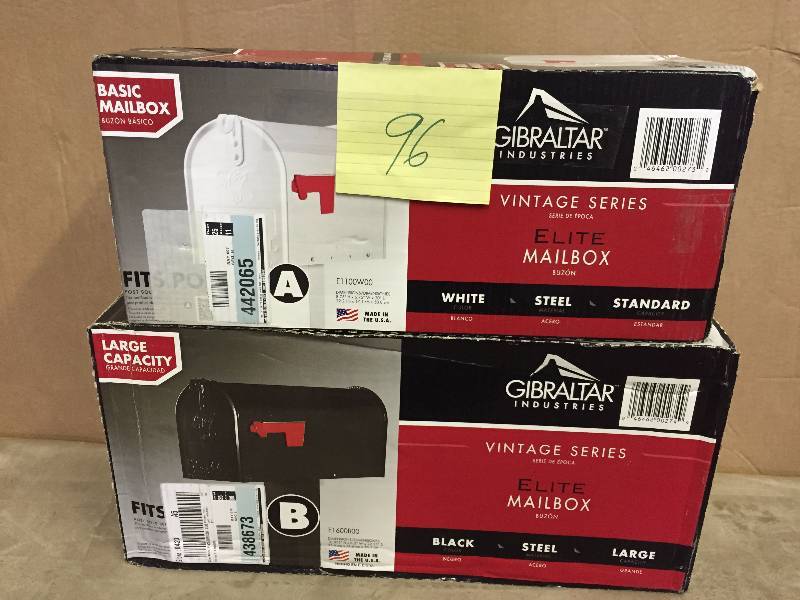 lot 96 image: Gibraltar mailboxes 2
