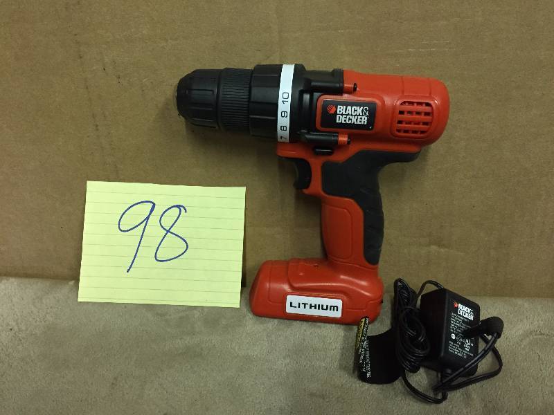 lot 98 image: Black and Decker Drill Driver New
