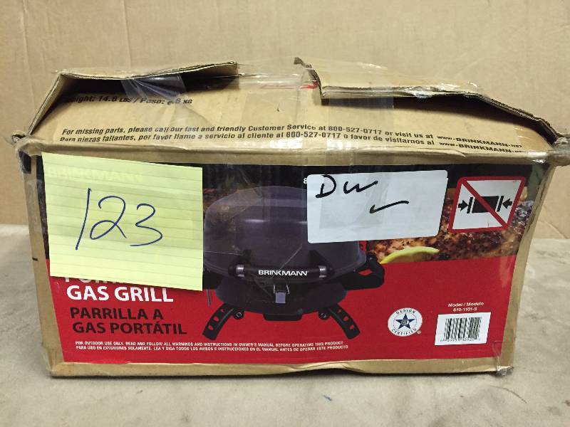 lot 123 image: Brinkmann Gass Drill New handle broken