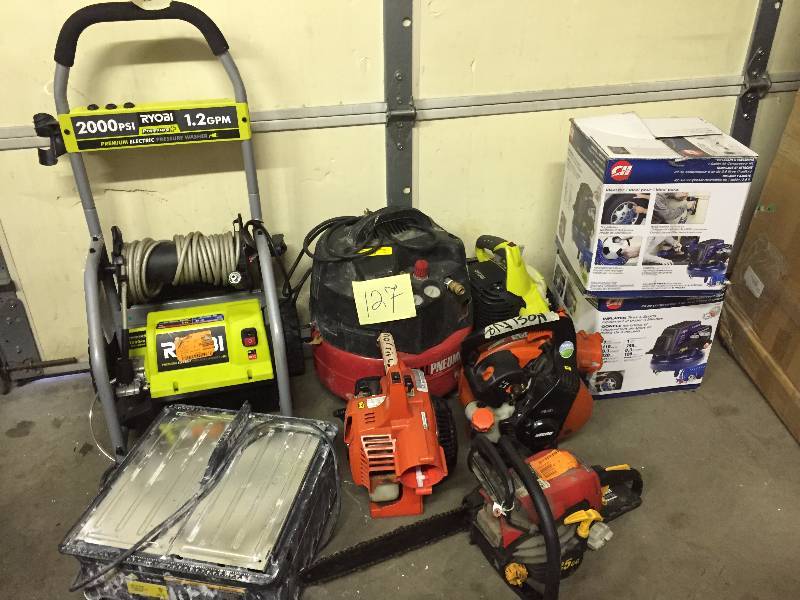 lot 127 image: Assorted Tools savage for repair or parts