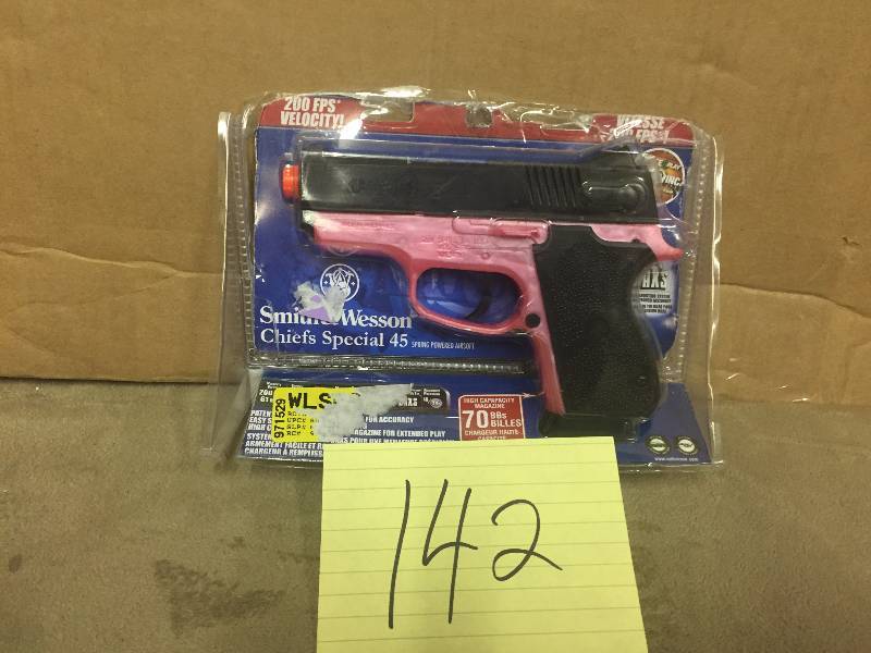 lot 142 image: Smith Wesson BB Gun Chief special 45