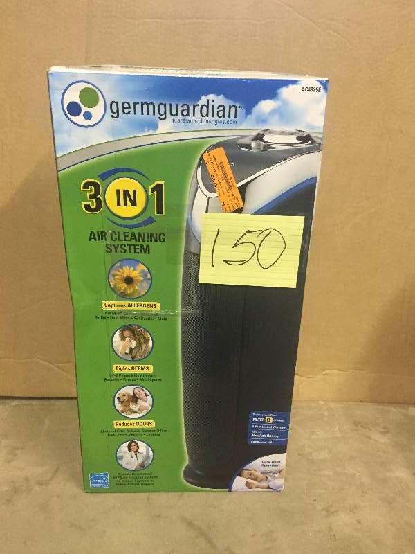 lot 150 image: Germguardian 3 in 1 Air Cleaning System