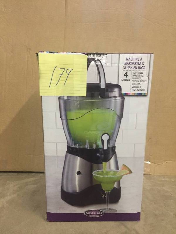 lot 179 image: Nostalgia Margarita Maker