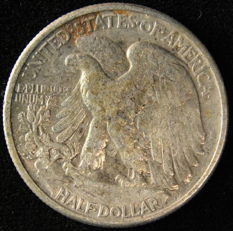 1941 WALKING LIBERTY SILVER HALF DOLLAR VF