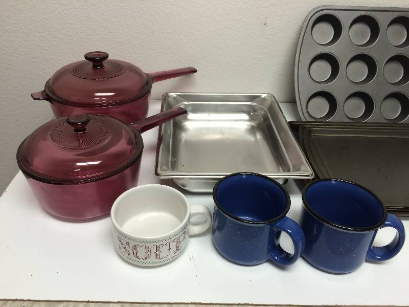 Bakeware, Mugs, Tumblers and Candy Molds