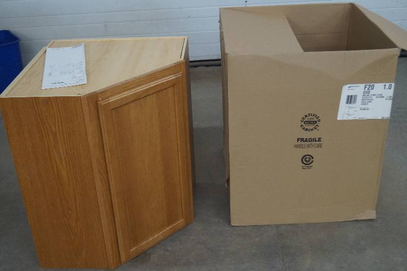New Upper Corner Cabinet