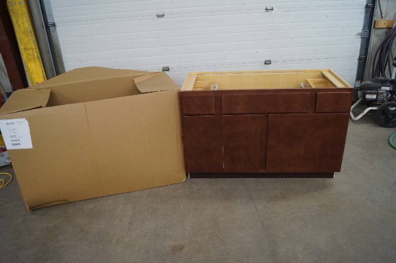New Vanity Cabinet