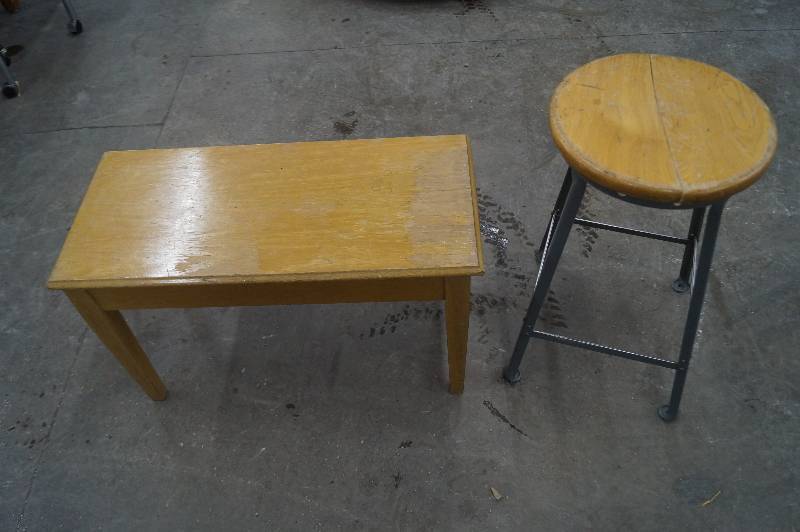 Stool & Piano Bench