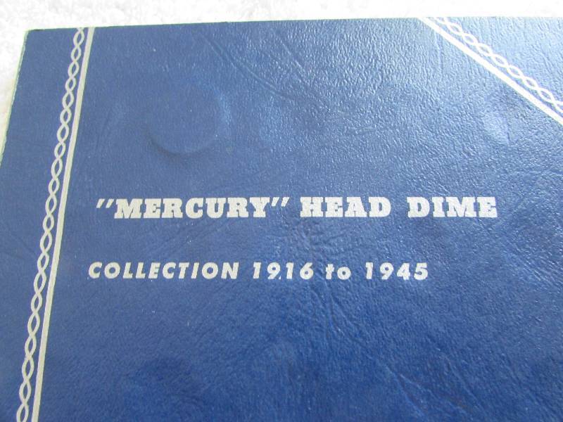 Mercury Dime Book