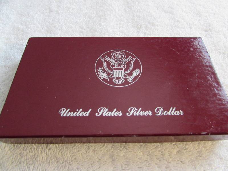 1983S Olympic Silver Doolar Proof