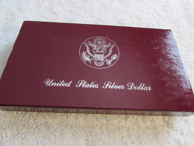 1984S Olympic Silver Doolar Proof