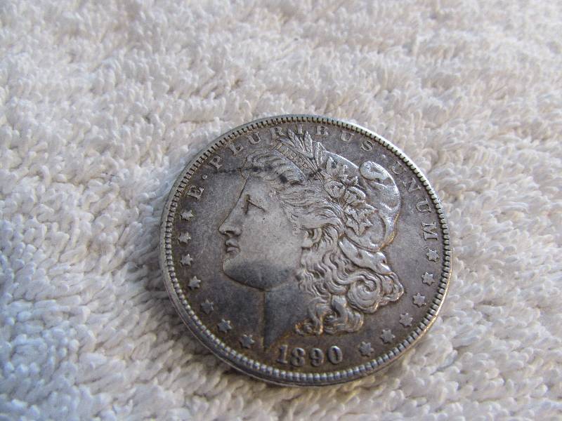 1890 Morgan Silver Dollar