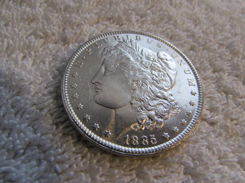 1885 BU Morgan Silver Dollar