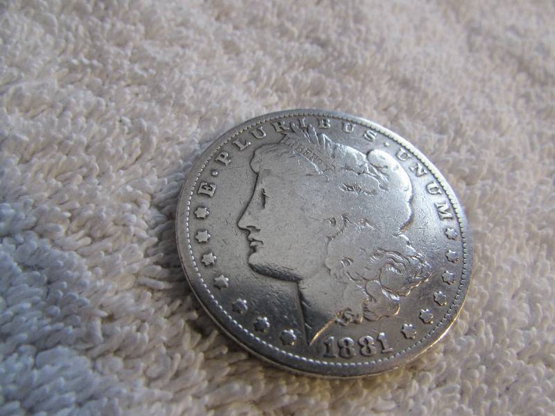 1881 Morgan Silver Dollar