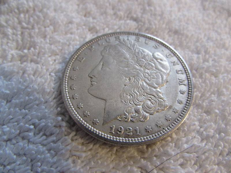 1921 D Morgan Silver Dollar